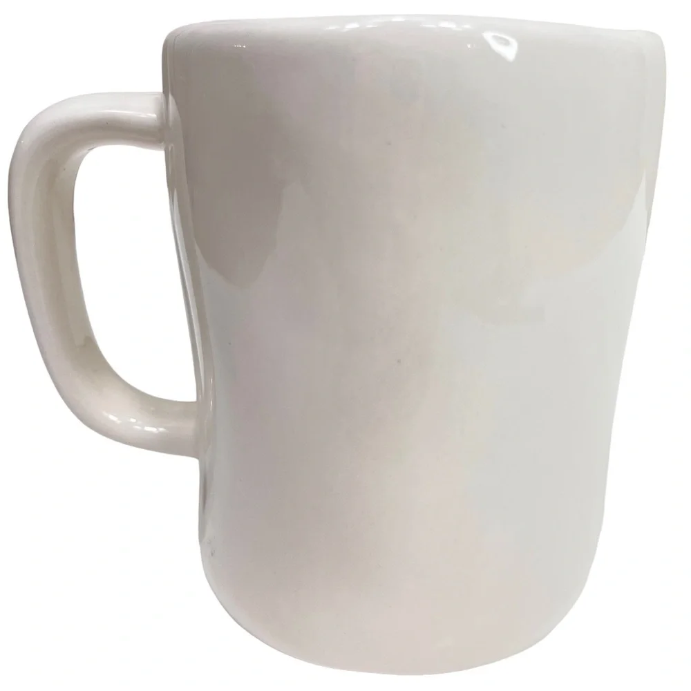 Rae Dunn “BEAUTY”‎ Mug Coffee Cup White & Black -189-